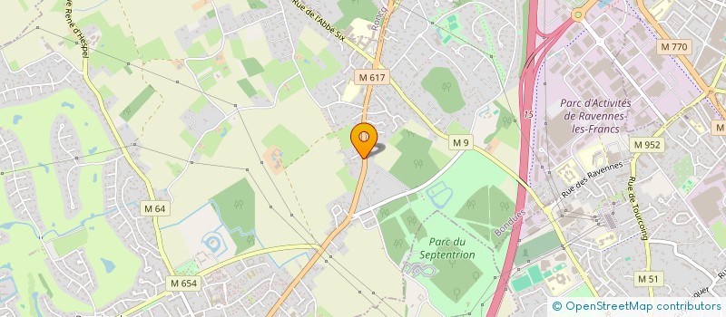 localisation de l'entreprise SCI LE ROY  BONDUES