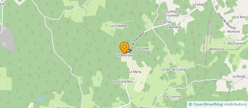 localisation de l'entreprise SCI LE ROY  CAUSE-DE-CLERANS