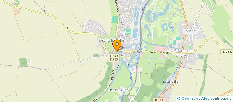 localisation de l'entreprise SCI LE ROYAL KARINE  IVRY-LA-BATAILLE