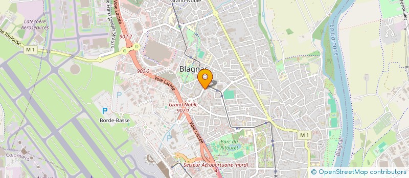 localisation de l'entreprise SCI LE ROYALTY  BLAGNAC