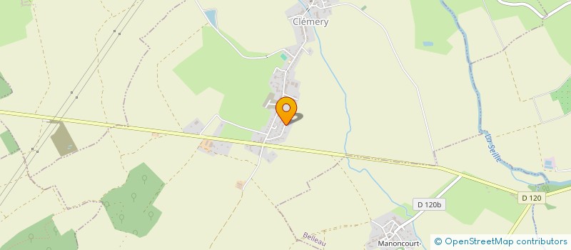 localisation de l'entreprise SCI LE RUCHER  CLEMERY