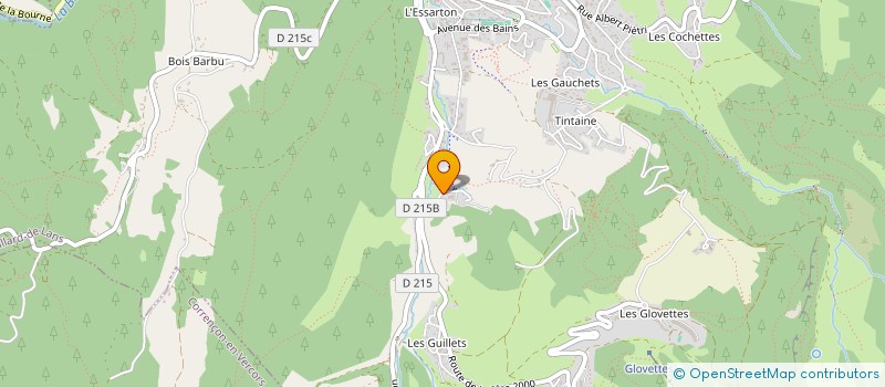 localisation de l'entreprise SCI LE RUCHER  VILLARD-DE-LANS