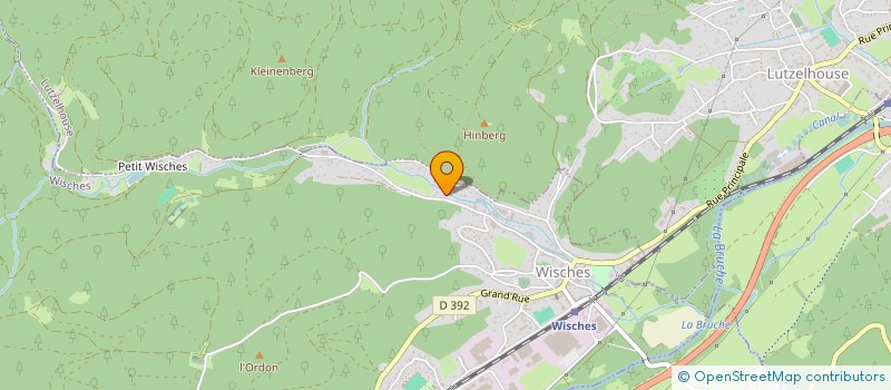 localisation de l'entreprise SCI LE RUISSEAU  WISCHES