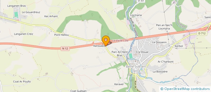 localisation de l'entreprise SCI LE RUNGLAIS  PLOUNEVEZ-MOEDEC