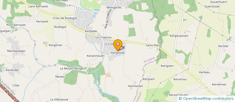 localisation de l'entreprise SCI LE RUSTIQUE  REDENE