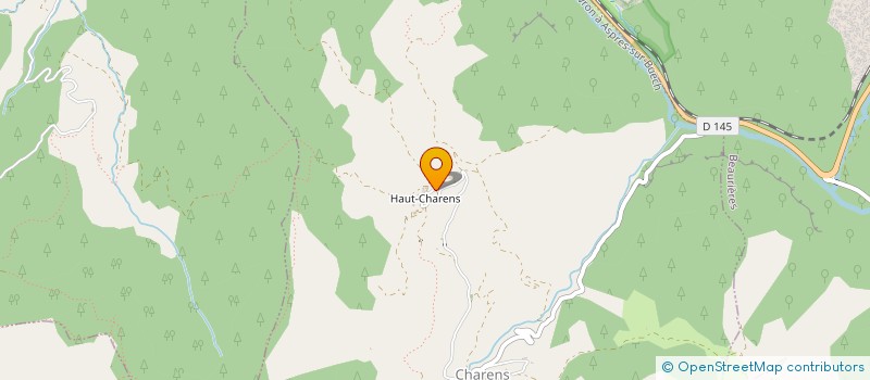 localisation de l'entreprise SCI LE SACCNOIR  VALDROME