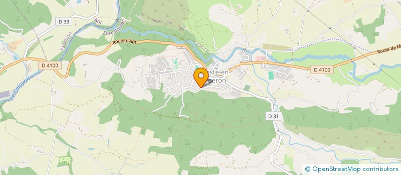 localisation de l'entreprise SCI LE SAGE  CERESTE-EN-LUBERON