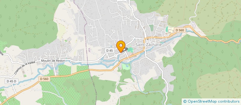 localisation de l'entreprise SCI LE SAGITTAIRE  NANS-LES-PINS