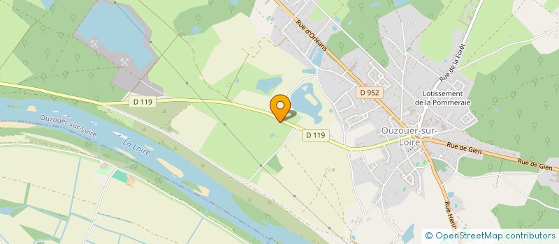 localisation de l'entreprise SCI LE SAINT FLORENT  OUZOUER-SUR-LOIRE