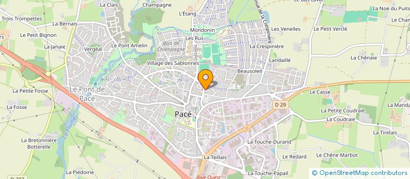 localisation de l'entreprise SCI LE SAINT FRANCOIS à PACE