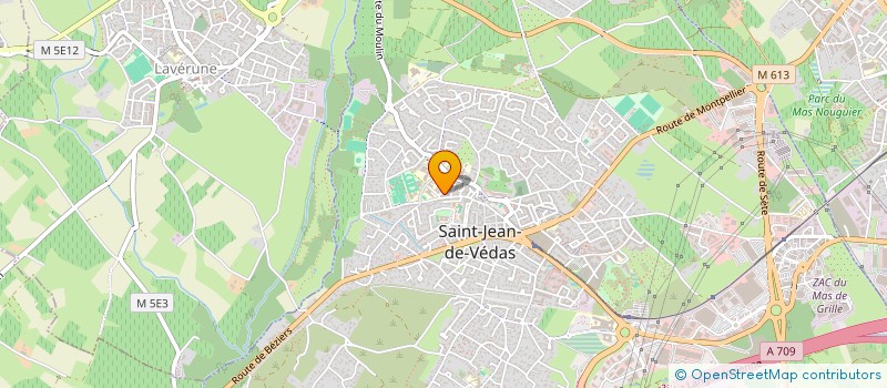 localisation de l'entreprise SCI LE SAINT JEAN 34  SAINT-JEAN-DE-VEDAS