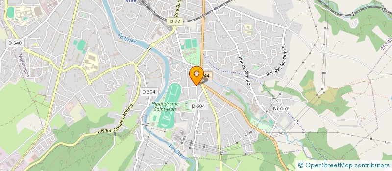 localisation de l'entreprise SCI LE SAINT JEAN à MONTLUCON