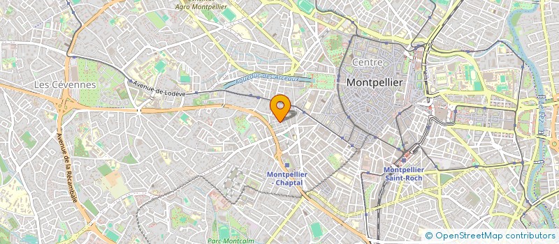 localisation de l'entreprise SCI LE SALINIER à MONTPELLIER
