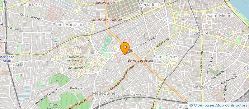 localisation de l'entreprise SCI LE SAMIEL à LA TESTE-DE-BUCH