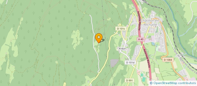 localisation de l'entreprise SCI LE SANTHIER à VALSERHONE