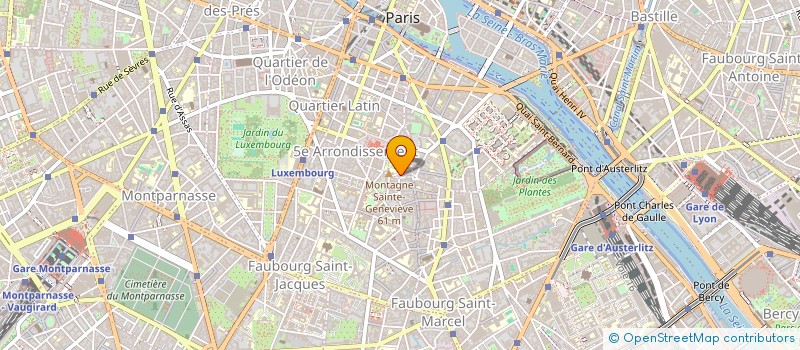 localisation de l'entreprise SCI LE SAPIN DES POEX  PARIS