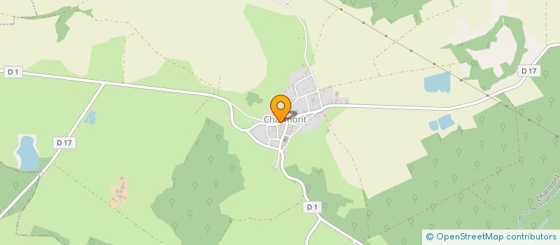 localisation de l'entreprise SCI LE SARMENT  VANAULT-LE-CHATEL