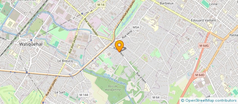 localisation de l'entreprise SCI LE SART à CROIX