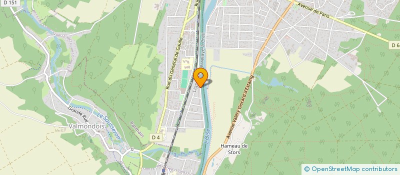 localisation de l'entreprise SCI LE SAUT DES LOUPS  PARMAIN