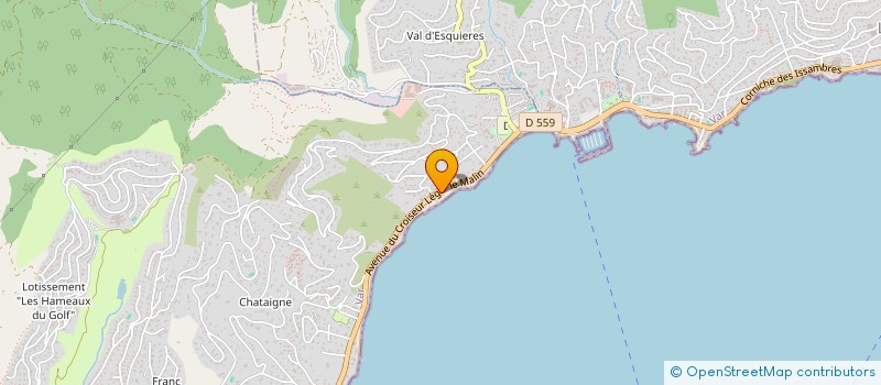 localisation de l'entreprise SCI LE SAUT DU LOUP DE MER à SAINTE-MAXIME