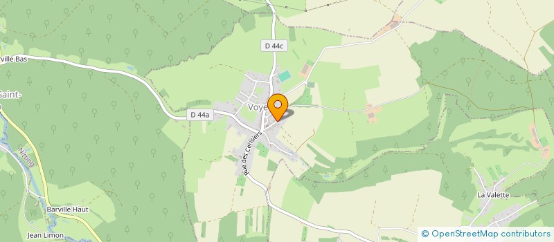 localisation de l'entreprise SCI LE SAUVAGEON  VASPERVILLER