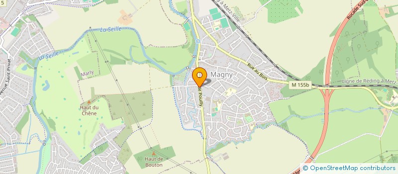 localisation de l'entreprise SCI LE SAVIGNON  METZ