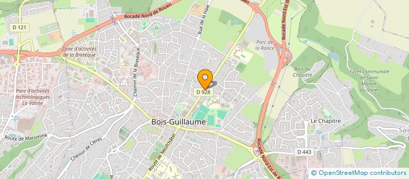 localisation de l'entreprise SCI LE SAVOIR FAIRE à BOIS-GUILLAUME