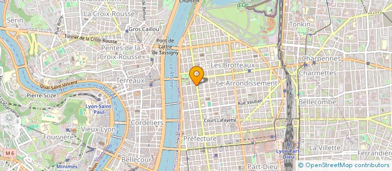 localisation de l'entreprise SCI LE SAXE  LYON