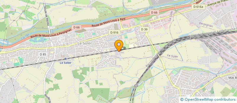 localisation de l'entreprise SCI LE SCHWEIBERG  LE SOLER