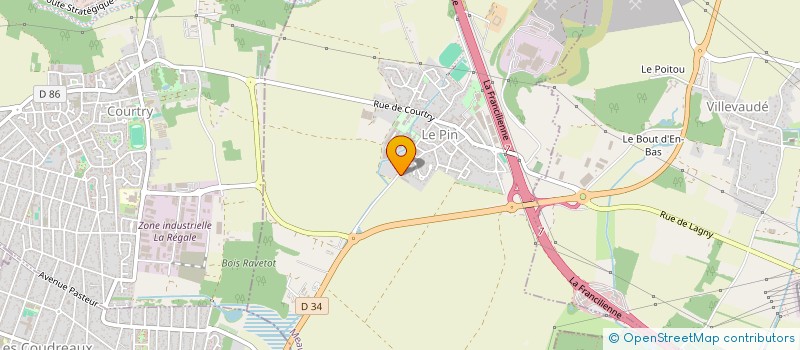 localisation de l'entreprise SCI LE SEC à LE PIN