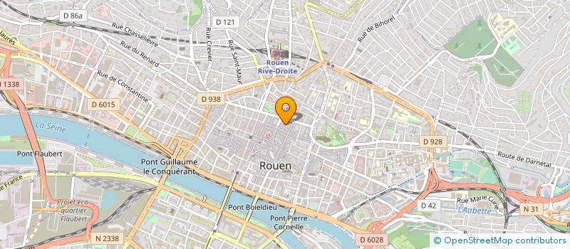 localisation de l'entreprise SCI LE SECQ DES TOURNELLES à ROUEN