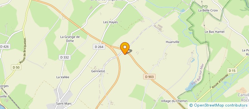 localisation de l'entreprise SCI LE SEMAPHORE  PORT-BAIL-SUR-MER