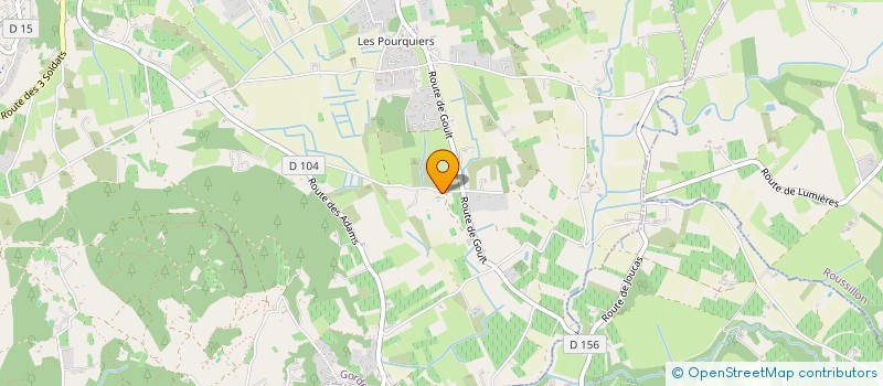 localisation de l'entreprise SCI LE SEPT  GORDES