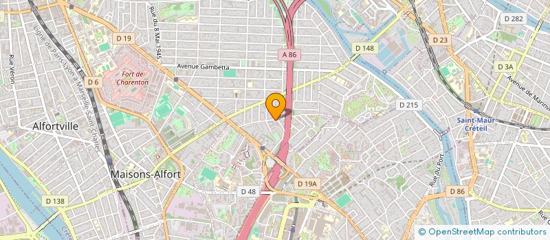 localisation de l'entreprise SCI LE SEQUIA à MAISONS-ALFORT