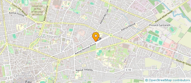 localisation de l'entreprise SCI LE SEQUOIA à PAU