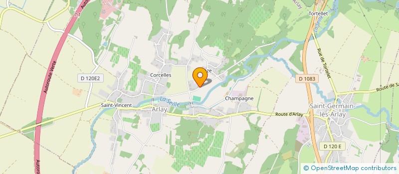 localisation de l'entreprise SCI LE SEREIN  ARLAY