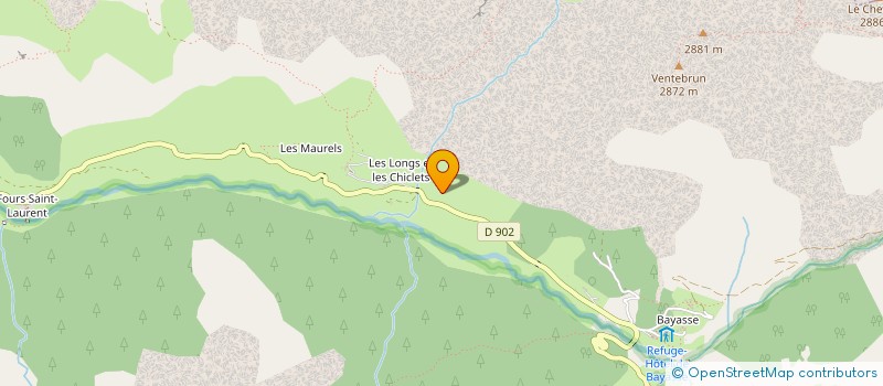 localisation de l'entreprise SCI LE SERRE  SAINT-PONS