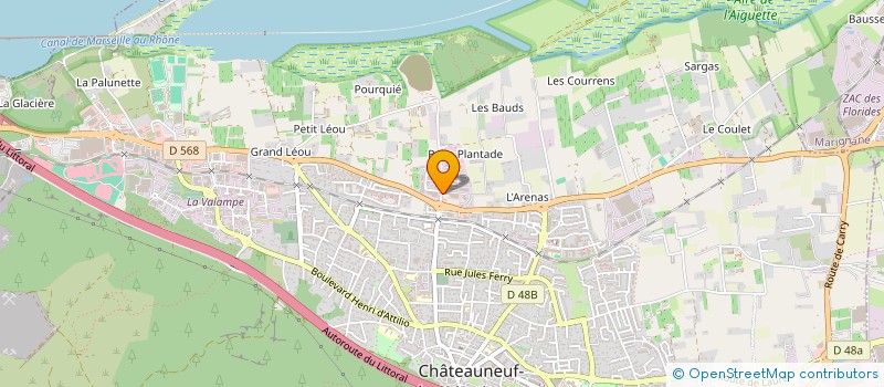 localisation de l'entreprise SCI LE SEUM  LE ROVE