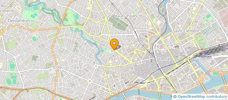localisation de l'entreprise SCI LE SEXTANT à NANTES
