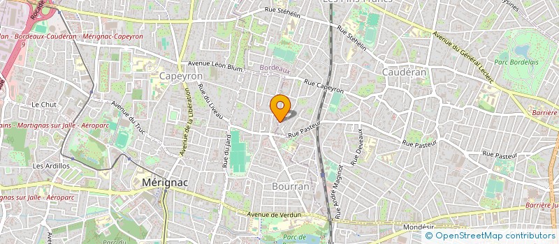 localisation de l'entreprise SCI LE SEXTANT à BORDEAUX