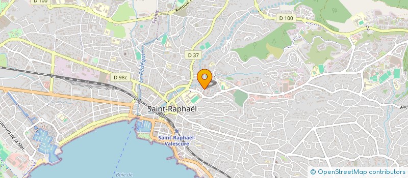 localisation de l'entreprise SCI LE SEXTANT  SAINT-RAPHAEL