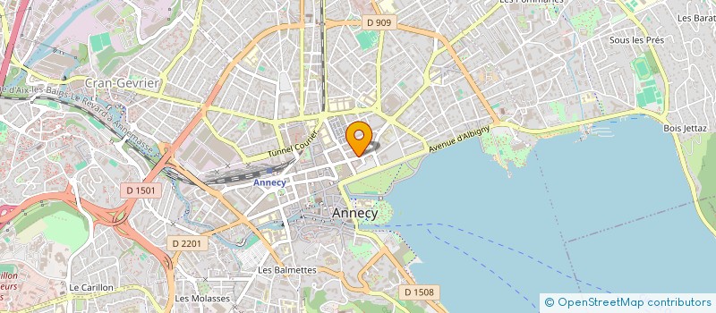 localisation de l'entreprise SCI LE SIEGE à ANNECY