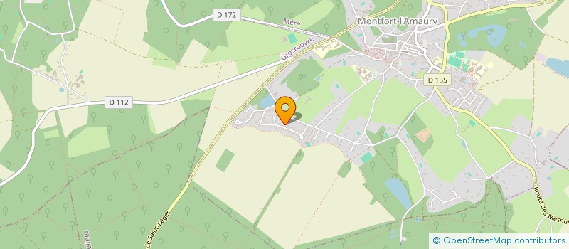 localisation de l'entreprise SCI LE SIGNAL  MONTFORT-L'AMAURY