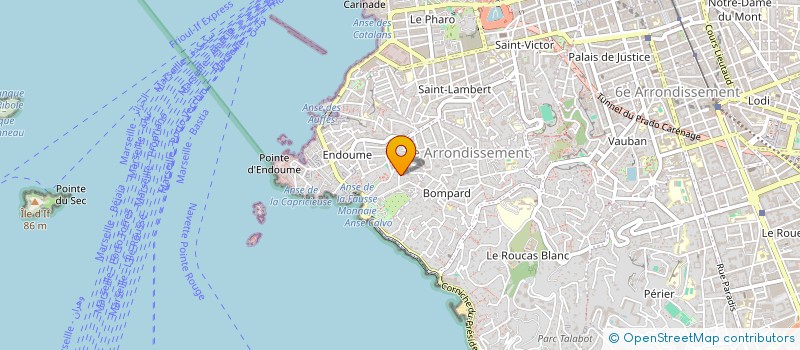localisation de l'entreprise SCI LE SIGNORET à MARSEILLE
