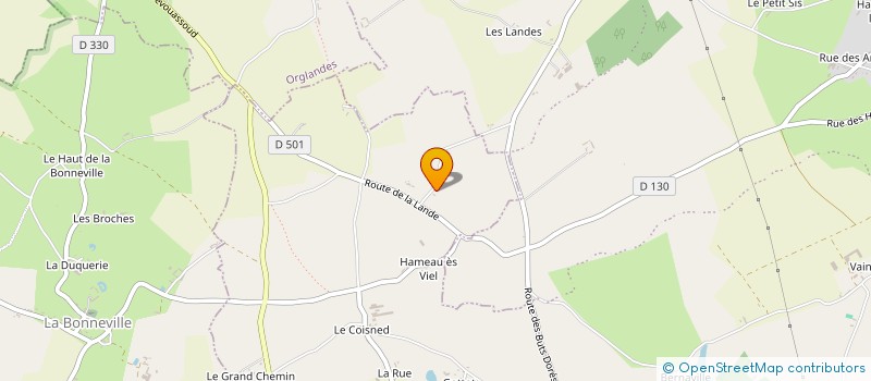 localisation de l'entreprise SCI LE SIHARD  ETIENVILLE