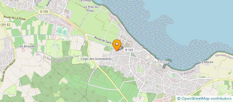 localisation de l'entreprise SCI LE SILURE  LA FLOTTE