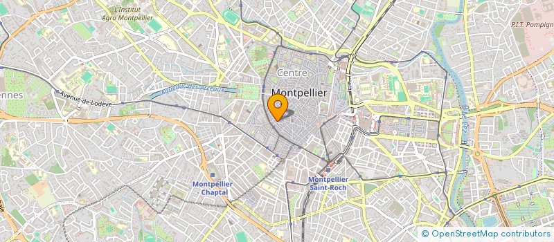 localisation de l'entreprise SCI LE SINE à MONTPELLIER