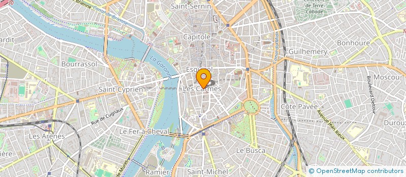 localisation de l'entreprise SCI LE SOIR  TOULOUSE