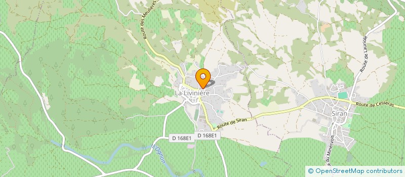 localisation de l'entreprise SCI LE SOL DE GRANEL  LA LIVINIERE