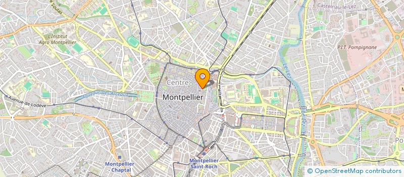 localisation de l'entreprise SCI LE SOLARIS à MONTPELLIER